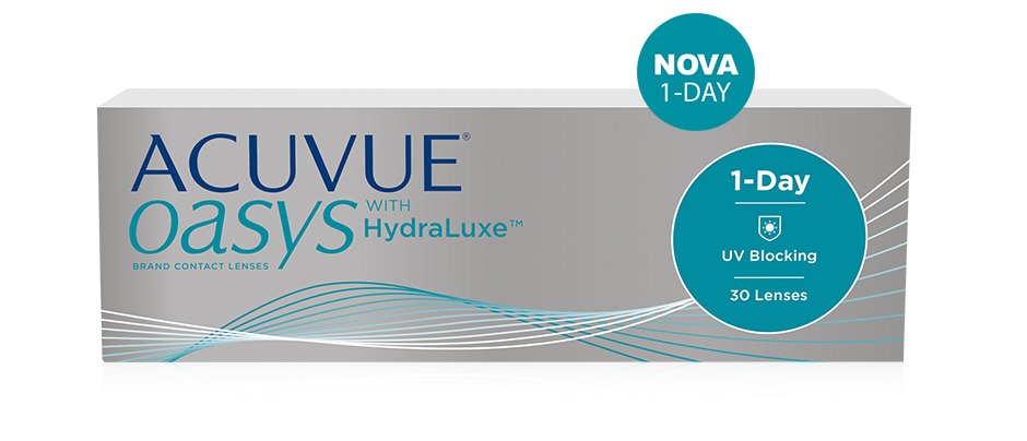 ACUVUE OASYS 1-Day com HydraLuxe