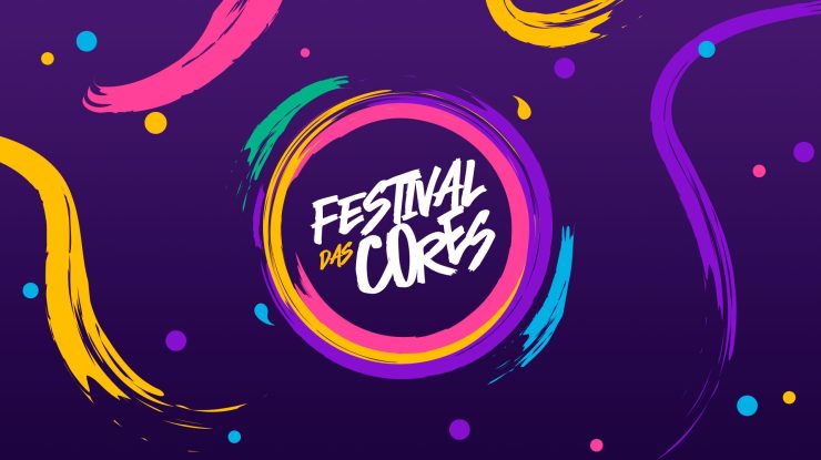 Logo festival das cores