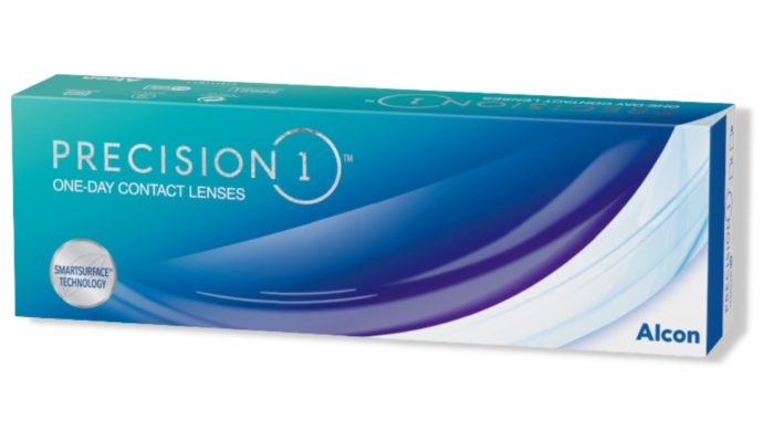caixa de lentes precision 1 da Alcon