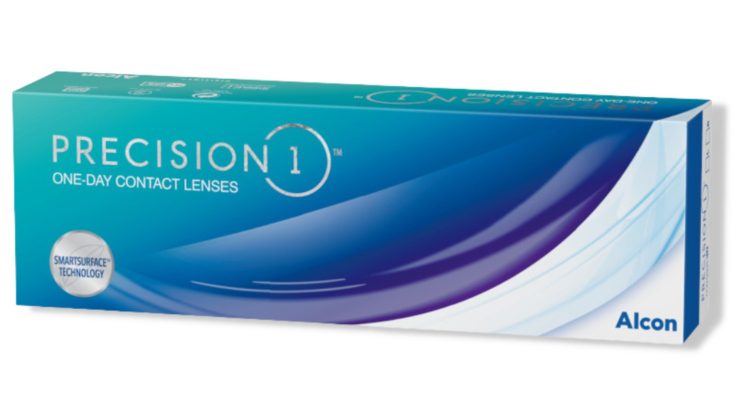 caixa de lentes precision 1 da Alcon